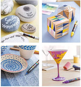 POSCA 8-Colour Paint Marker Set, PC-1M Extra Fine posca