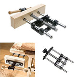 uyoyous 7" Front Vise Woodworking Bench Vise Cast Iron Front Screw Vise Woodworking Front Vise Wood Vise uyoyous