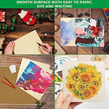 20PCS Basswood Sheets 12x12 Inch Unfinished Square Wood Pieces for Crafting 3mm Plywood Board 1/8" Thin Wooden Sheets Wood Slices Natural Wood Planks APACALI