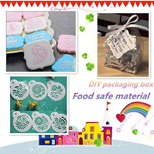 BANLTRE 18"x48" 5 Pieces Clear Blank Stencil Acetate Mylar for Cricut,Silhouette Vinyl Cutting – Craft Material Making Sheets BANLTRE