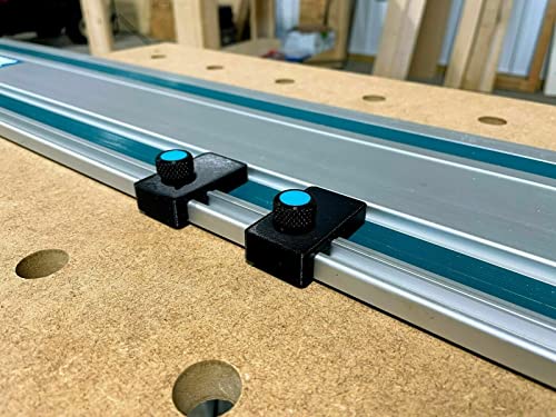 ToolCurve's Track Saw Guide Rail Limit Stops - Set of 2 ToolCurve