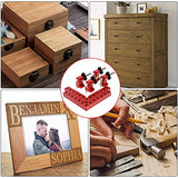 90 Degree Positioning Squares Right Angle Clamps 5.5" Aluminum Alloy Woodworking Carpenter Corner Clamping Tool for Picture Frame Box Cabinets Aogbra