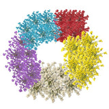 60 Pcs Dried Pressed Flowers for Resin DIY Art Crafts Natural Dry Floral Epoxy Jewelry Real Lace Flower Decor Cakes Phone Cases Candles Handmade Soap TopFunny