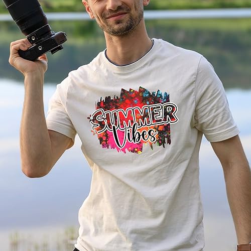 Tintnut Splash Heat Transfer Vinyl Roll - 12 Inch * 5ft Mutilcolor Watercolor Ink Patterned HTV Splatter Iron On Vinyl DIY T-Shirts Hats Clothes Tintnut