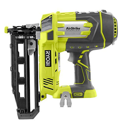 Ryobi 18V One+ Airstrike 16-Gauge 3/4"-2-1/2" Cordless Finish Nailer P325 - Battery & Charger Included - WoodArtSupply