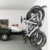 FLEXIMOUNTS 6-Bike Storage Rack for Garage, Heavy-Duty Wall Mount Hanger for Home & Garage, Holds Up to 300lbs FLEXIMOUNTS