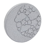 11-Piece 10-Inch Paint-Your-Own Moon and Stars Stepping Stone Kit with 1 Moon and Stars Stone, 8 Paint Pots with 10ml Acrylic Paint Each, and 2 Paint Bright Creations