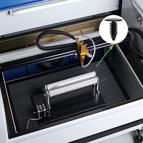 ZYAMY 100pcs 7.5-8 mm Honeycomb Pins Honeycomb Laser Bed Hold Down Pins Grid Working Table Laser Cutter and Engraver Machine Honeycomb Fixing Needle ZYAMY