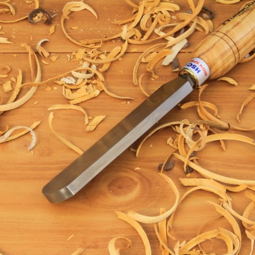 Hurricane Turning Tools, HTT-103, High Speed Steel, 1 1/2" Round Nose Scraper for Woodturning Hurricane Turning Tools