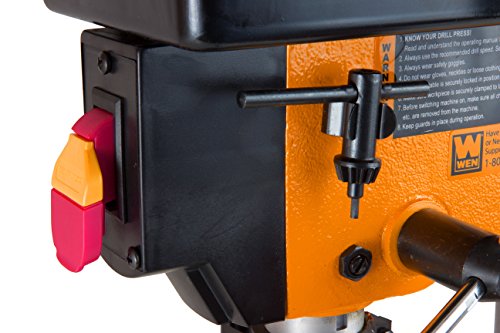 WEN 4208T 2.3-Amp 8-Inch 5-Speed Cast Iron Benchtop Drill Press,Black/Orange