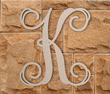 Wooden Letters by Jess and Jessica – Cursive Wood Letter for Wall Décor – Various Sizes – Premium Quality & Durable – Smooth Laser Cut – Unfinished Jess and Jessica