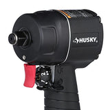 HUSKY H4435 1/2" Compact Impact Wrench Air Tool, Black Husky