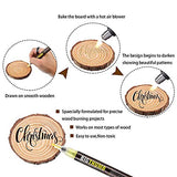 XISAOK Wood Burning Pen Scorch Burned Marker Pyrography Pens for DIY Projects Fine Tip Tool XISAOK