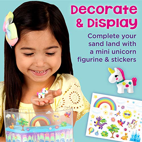 Creativity for Kids Rainbow Sandland - Make Your Own Sensory Sand Art for Kids - Arts and Crafts for Kids Age 6+ Creativity for Kids