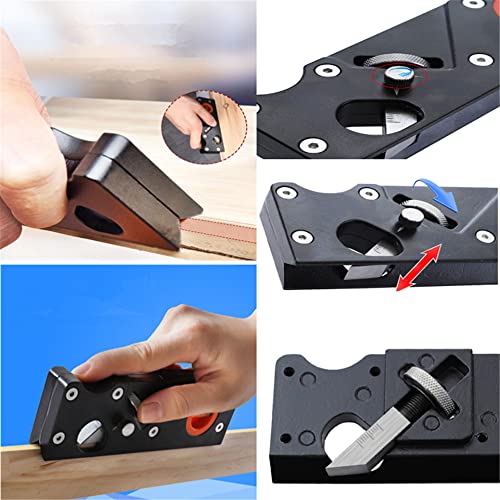szhdxsy, Wood Planar carpenter's edge trimming tool, suitable for manual chamfering and planing of wood quick trimming,for Quick Edge Trimming and