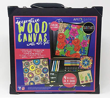 Art 101 Wood Canvas Decorative Wall Art Set Art 101 USA