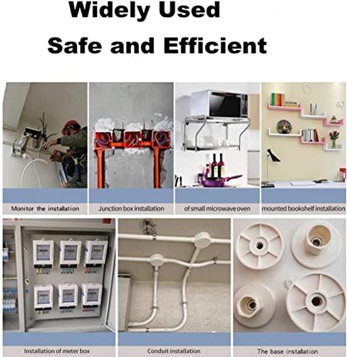 Manual Mini Steel Nail Gun 3 Gears Power Adjustable Wall Nail Guns for Ceiling/Wire Hider/Fixture Install Nail Shooting Machine Fastener Tools with AiFeelife