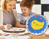 Large Wood Slices 4 Pcs 12-14 Inches Wood Rounds Natural Wood Slices for Centerpieces/Display/Crafts/Painting/Table Decor/Wood Burning/DIY ShineZoom