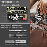 ARTEZA Mirror Chrome Marker Set – 3 Pack, 2.9mm, 5mm & 15mm Nibs, Hi-Gloss Silver Metallic Pens for Eye-Catching Art on Various Surfaces – ARTEZA