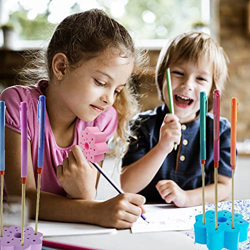 Epoxy Glitter Pen Turner Attachment, Pen Turner Adapter to Hold Pens, 28set Glitter Epoxy Pen Holder for Cup Turner DIY Craft Epoxy Resin Pen Making WOOPSOO