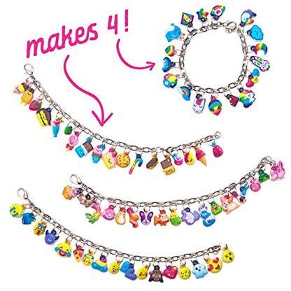 Craft-tastic — DIY Puffy Charm Bracelets Craft and Activity— Make Your Own Jewelry Kit for Kids — Ages 6+ - WoodArtSupply