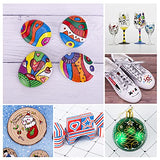 ZEYAR Dual Tip Acrylic Paint Pens 24 Colors, Board and Extra Fine Tips, Patented Product, AP Certified, Waterproof Ink, Works on Rock, Wood, Glass, ZEYAR