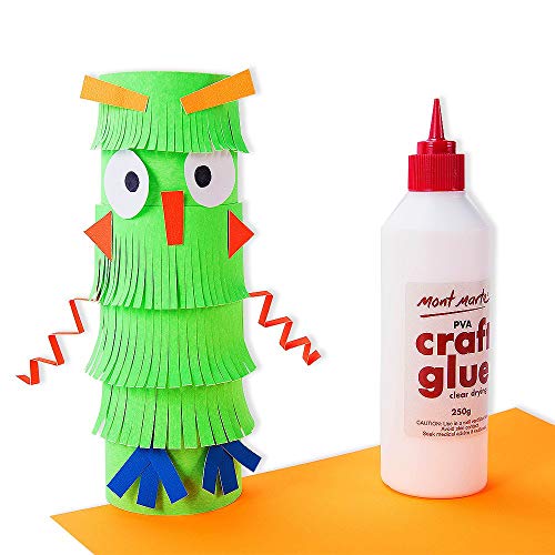 Mont Marte PVA Glue Craft Glue, Fine Tip 250g-3 Pack MONT MARTE