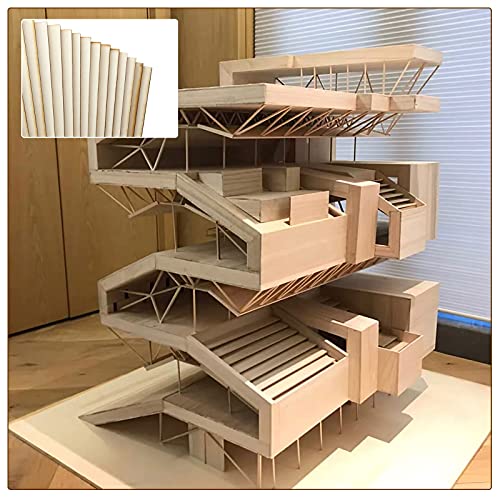 Rectangle Unfinished Wood Pieces 6 x 12 Inch, 25 Pcs Blank Basswood Sheets 1/8 Inch Thin Wood Board for Crafts, Model Making, Wood Burning LANIAKEA