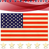 300 Pcs Wooden Stars,Unfinished Wood Star Shape Wood Pieces Wood Cutouts Small Wooden Stars for Craft DIY Memorial Day Flag Day Independence Day DECYOOL