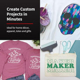 Speedball Deluxe Screen Printing Craft Vinyl Kit - Use with Cutting Machine to Print T-Shirts and Home Decor Speedball