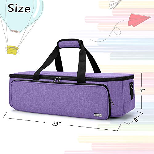 LUXJA Carrying Bag Compatible with Cricut Die-Cutting Machine and Supplies, Tote Bag Compatible with Cricut Explore Air (Air2) and Maker (Bag Only, - WoodArtSupply