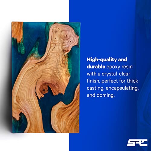 Specialty Resin & Chemical Epox-It Deep Pour 16 oz. Kit | Crystal Clear Epoxy | Easy 1:1 Mix Ratio | Cast Up to 2” | Perfect for Casting River Epox-It