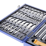 Mini Hobby Knife Set With Case Exacto Blades Kit For Carving And Whittling vector tools