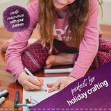 Fabric Pens for Clothes - Pack of 24 No Fade Markers - Machine Washable Shoe Markers for Fabric Decorating - Erase Stains Easily Crafts 4 All