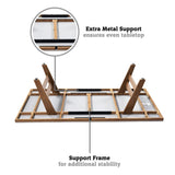 Hall of Games Indoor Table Tennis Table Regulation Size Tennis Table, with Clip-On Net, Easy Assembly, for Family Game Rooms Hall of Games