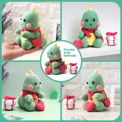 Crochet Kit for Beginners Adults and Kids - Make Amigurumi and Crocheting  Kit