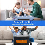 IKIER Enclosure for Laser Engraver, Dust-proof and Fireproof for IKIER K1 Pro/K1 Ultra and Other Laser Cutter, Foldable Laser Engraving Machine Cover IKIER