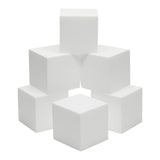 Juvale 6 Pack Foam Cube Squares for Crafts - Polystyrene Blocks for DIY, Floral Arrangements, Arts Supplies (4 x 4 x 4 in, White) Juvale