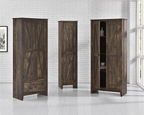 Ameriwood Home Farmington 32" Storage Cabinet in Brown