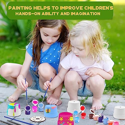 280 Pcs Washable Paint for Kids Arts and Crafts, 20 Gouache Watercolor Paint Sets of 12 Colors for Party Classroom Painting Supplies, 20 Flat and 20