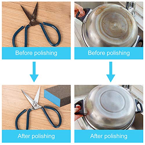 Onarway Sanding Sponges 10 Pack Wet and Dry Dual-use, Coarse and Fine Sanding Blocks - 60/80/100/120/180/220 Grits 6 Different Specifications, Onarway