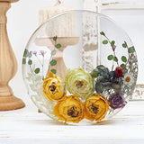 Fuerlun Large Resin Molds 14 Inch Round Silicone Molds for Table, Round Stool, Epoxy Resin Casting Molds for Big Tray, Clock, Resin Art, Gifts Fuerlun