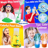 UNGLINGA 60+ Science Experiments Kits for Kids Age 4-6-8-12 Boys Girls Toys Gifts, Science Lab STEM Activities Educational Project with Chemistry UNGLINGA