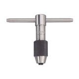 Starrett T-Handle Tap Wrench - Ideal for Holding Taps, Drills, Reamers and Small Tools - 1/16-3/16" Capacity Tap Size, 2" Body Length, 1/16-5/32" Starrett