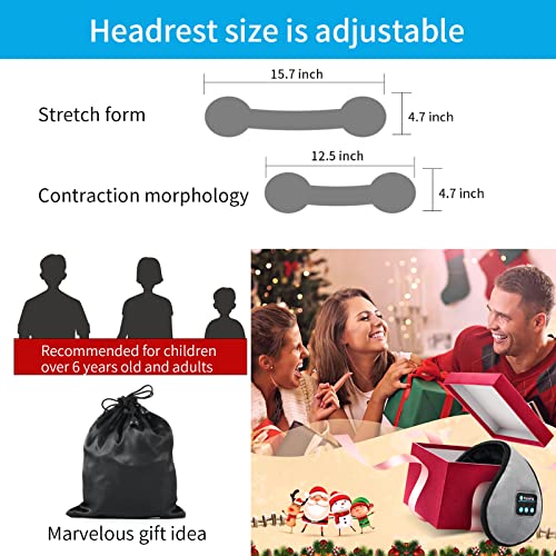 ERNSITNG Wireless Earmuffs, Headphones Warmer Ear Muffs,Wireless Headphones Earmuffs Built-in HD Speakers And Microphone Foldable Suitable For Men, ERNSITNG