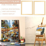 Cyauatt 2 Pack 12"x16"Canvas Wood Stretcher Bars, DIY Wood Canvas Frames Kit, Wooden Art Frames, Wood Stretching Bars for Gallery Wrap Oil Painting Cyauatt