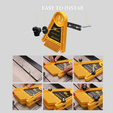 SWMIUSK True-Flex Featherboard Saftly Table Saw Push Block,Pack of 2 Table Fence for Woodworking T-slots Miter Slots on Tablesaws,Router Tables and SWMIUSK