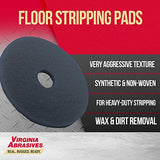 Virginia Abrasives Floor Maintenance Pads - Synthetic Non-Woven Pads for Stripping and Waxing. Heavy Duty Replacement Pads for Floor, Thick Polishing Virginia Abrasives