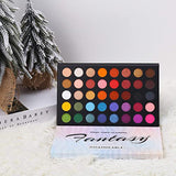 Highly Pigmented Eye Makeup Palette, Matte Shimmer Metallic Eyeshadow Pallet Long Lasting Blendable Natural Colors Make Up Eye Shadows Cosmetics Gift Prism Makeup