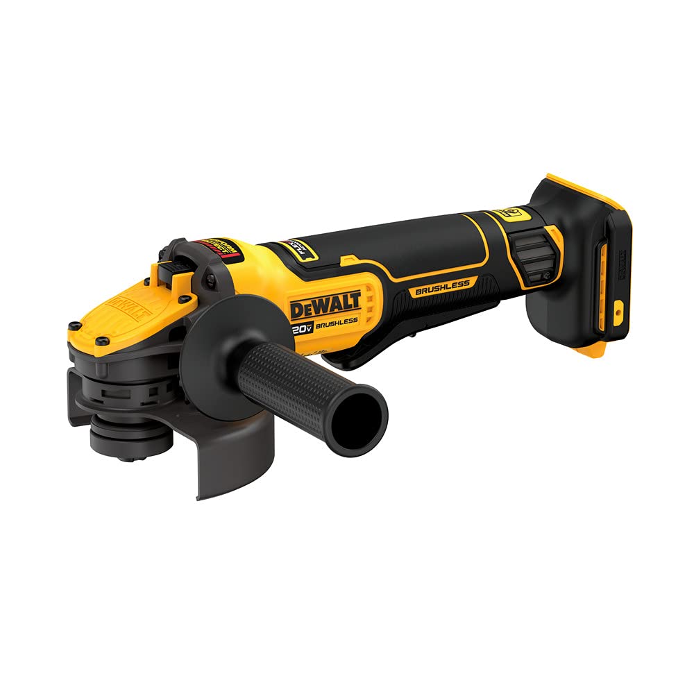 DEWALT FLEXVOLT ADVANTAGE 20V MAX* Angle Grinder, Paddle Switch, 4-1/2-Inch to 5-Inch, Tool Only (DCG416B) - WoodArtSupply